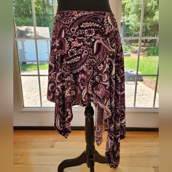 Jasmine Sola Vintage Asymmetrical pattern skirt - Picture 2 of 11